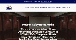 Desktop Screenshot of hvhomemedia.com