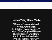 Tablet Screenshot of hvhomemedia.com